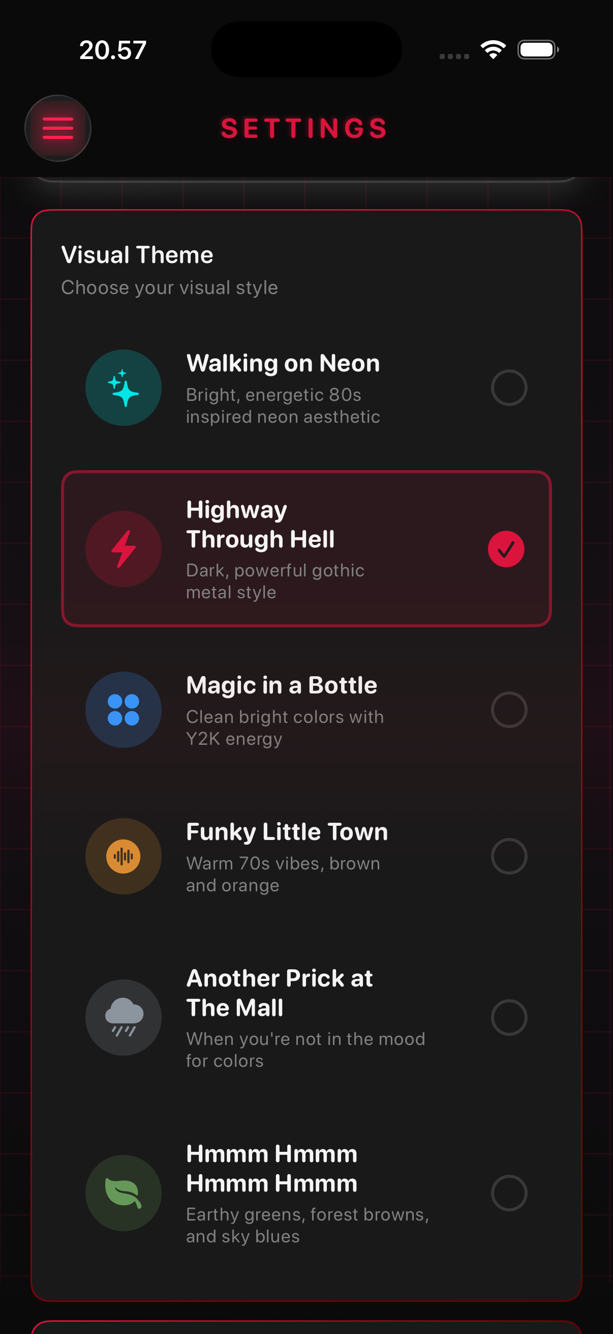 Highway Through Hell theme