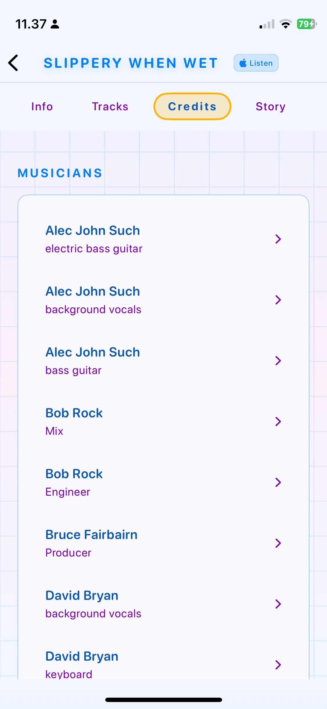 Musician Graph